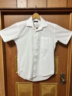 Reget House半袖 ワイシャツ ホワイト M相当、中古。のサムネイル