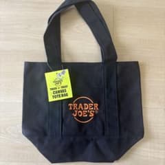 Trader Joe's Trick-or-Treat トートバッグ黒のサムネイル