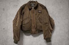 Schott ボンバージャケット ブラウン 希少 ブラウンSCHOTT CWU-45/P ボンバージャケット - メルカリ