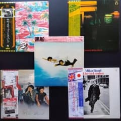 サディスティック・ミカ・バンド LPレコード 5枚セット【帯付