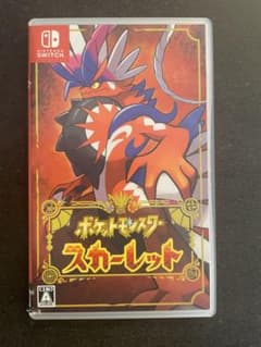 Nintendo Switch ポケットモンスター スカーレットのサムネイル