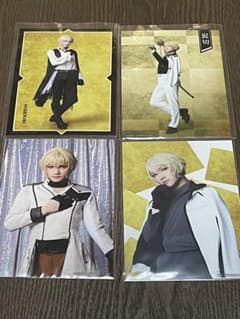 三浦宏規　髭切　ブロマイド　4枚　ミュージカル刀剣乱舞　十周年記念ブロマイドのサムネイル