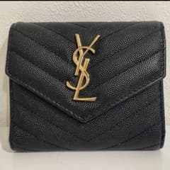 19日までSAINT LAURENT サンローラン トリフォールドウォレットのサムネイル