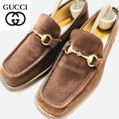 ★美品★定価15万！GUCCI ホースビットローファー スエード EU39 ☆美品☆定価15万！GUCCI ホースビットローファー スエード EU39