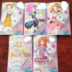 アイカツ　フルコーデカード　5枚セットのサムネイル