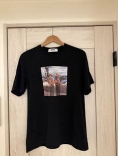 MSGM フォトプリント Tシャツ ブラック Sサイズ イタリア製のサムネイル