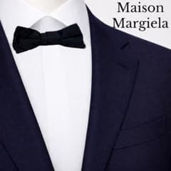 Maison Margiela マルジェラ ネクタイ 蝶ネクタイ 紺 箱付き - メルカリ
