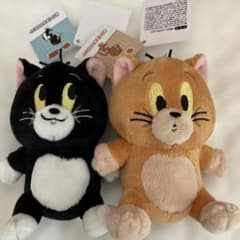 Tom and Jerry 봉제인형 마스코트 2종 세트