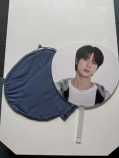 BTS JIN #RUNSEOKJIN うちわ カバー付きのサムネイル