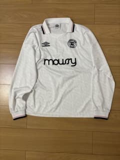 中町綾色違い着用♡MOUSSY×UMBROコラボ♡UMBRO ユニフォーム♡白