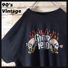 【超希少‼︎】90s⭐︎ビッグプリント　髑髏・ Tシャツ ゆるダボのサムネイル