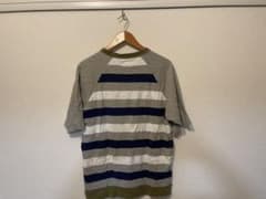 stussy ステューシー　ボーダーTシャツ　中古品のサムネイル