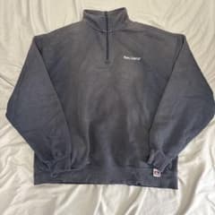 BEN DAVIS ハーフジップスウェット X-LARGE ダークグレー