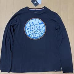 RIP CURL 長袖Tシャツ ブラック L 未使用のサムネイル