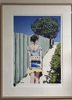 【値下げ】A LONG VACATION 江口寿史　初回通常版版画 A LONG VACATION 江口寿史 初回通常版版画 - メルカリ