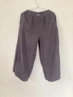 ハンドメイド リネンワイドパンツ CHECK&STRIPEのサムネイル