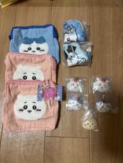 Chiikawa Pouch Plush Charm Set