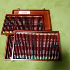 ふ*く様 【美品・レア】DERWENT パステルペンシル 90色セット木箱入り ダーウェント パステルペンシル 90色 木箱入り - メルカリ