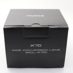 未使用未開封品 FUJIFILM X70用 WCL-X70 シルバー レンズのサムネイル