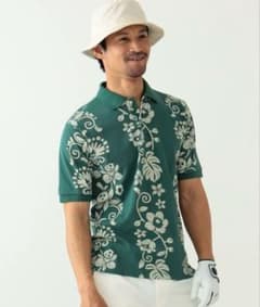 BEAMS GOLF 別注 SUN SURF ハワイアンスカルボーダー ポロ - メルカリ