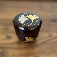 茶道具 棗 銀杏蒔絵 二度塗 漆器 未使用 - メルカリ