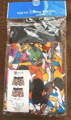【新品未開封】ディズニーランド　ボクサーパンツのサムネイル