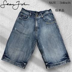 極美品】【激レア 90SS】Sean John ショーンジョン デニムショーツ
