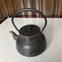 昭和レトロ 鉄瓶 鋳鉄製 茶道具 伝統工芸品 - メルカリ