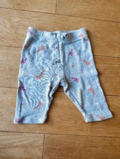 BabyGAP アニマル柄 ベビーレギンス スパッツ グレー70のサムネイル