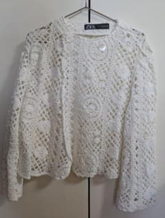 ZARA　レースカーディガンのサムネイル
