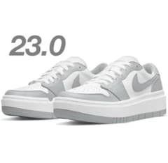 AIR JORDAN 1 エアジョーダン1 エレベート low グレー 23 - メルカリ