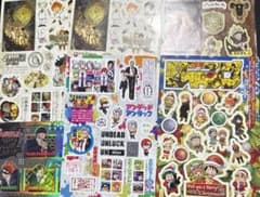週刊少年ジャンプ 付録 ステッカー ブラッククローバー マッシュル ドクスト