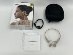 Shokz OpenRun Pro ベージュ 骨伝導イヤホン 本体のサムネイル