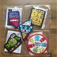 party party    アイロン接着ワッペンのサムネイル