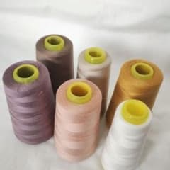 60番手・工業用ミシン糸・暖色6個セット まとめ売りのサムネイル