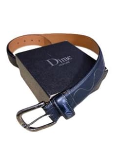 DIME DESERT LEATHER BELT / BLACK ベルトのサムネイル