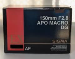 SIGMA APO MACRO 150mm F2.8 EX DG HSM マクロのサムネイル
