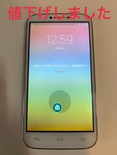 美品　TONE m14 ホワイト　SIMフリーのサムネイル