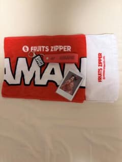 FRUITS ZIPPER 月足天音 推しアピタオル、ライトストラップ、チェキのサムネイル