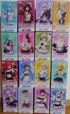 ぶいすぽっ！スケールフィギュア-Play with paint　16個セット