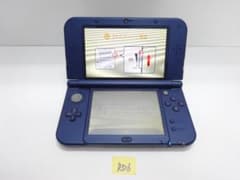 New NINTENDO 3DS LL 本体 メタリックブルー R516のサムネイル