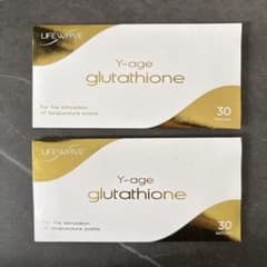 LifeWave Y-age glutathione 30枚 2個セット - メルカリ
