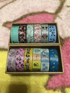 ユニクロ×ディズニー 限定 マステ 12種セットのサムネイル