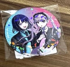 HUNDRED LINE ハンドラ 九十九今馬&九十九過子 特典 ホロ缶バッジ