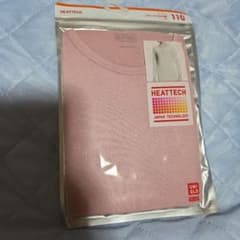 UNIQLO キッズ ヒートテック UネックT 110cmのサムネイル
