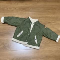 ミキハウス　ボア　ジャンパーのサムネイル