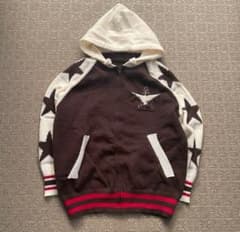 Y2k knit zip foodie star フェアリーグランジ　c-boyのサムネイル