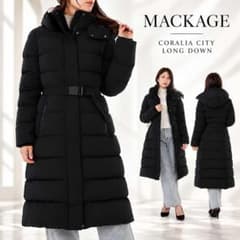 新品 MACKAGE CORALIA CITY C0001 ダウンコート XS - メルカリ