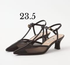 今季DIANA ダイアナ Tストラップで華奢見え♪最旬シアーパンプス 23.5
