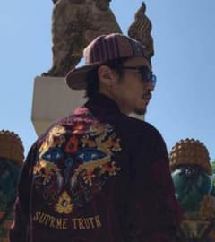 窪塚着 supreme truth tour jacket Ｌのサムネイル